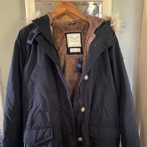 Black Abercrombie & Fitch Jacket
